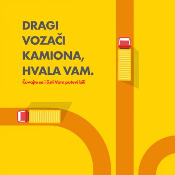 hvala vozačima kamiona