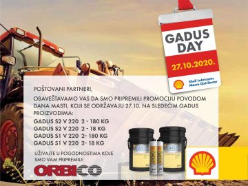 Pripremite se za Gadus day!