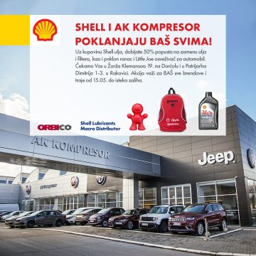 Shell i AK Kompresor poklanjaju baš svima!