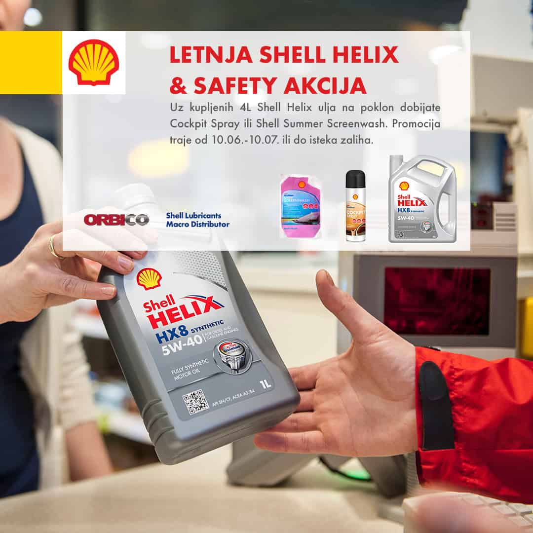 Letnja Shell Helix & Safety Akcija